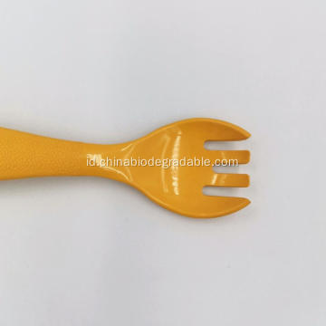 Fork Tableware Premium Terbarukan Ramah Kompos untuk Anak-Anak